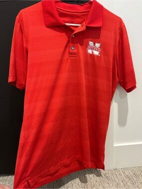 Knights Apparel Red Husker Polo